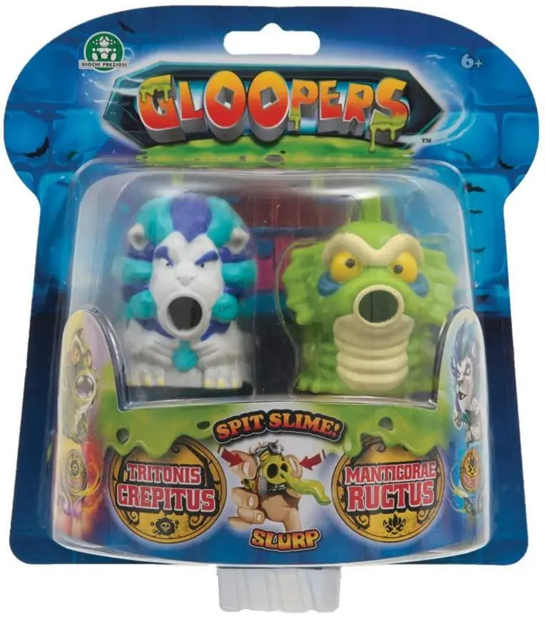 Gloopers Slime Twin Pack – Assorted Sensory Stretchy Slimes 1
