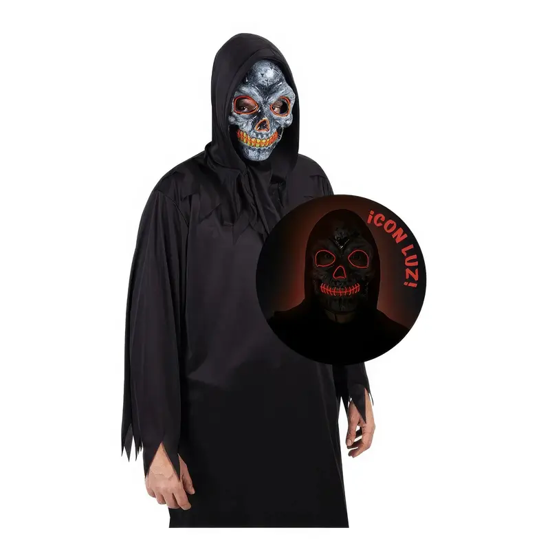 Glow Skull Light Mask For Kids’ Costume Parties 1