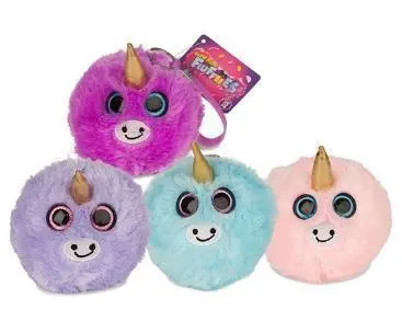 Gogopo Neon Unicorn Slow-Rise Fluffies – Assorted Color Stress-Relief Toys 1