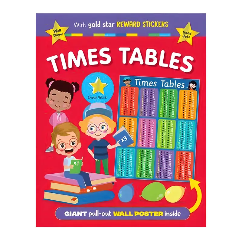 Gold Star Times Tables Practice Workbook 1
