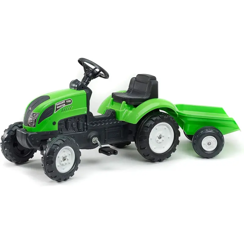 Green Garden Master 620I Ride-On Tractor With Trailer – Falk 1