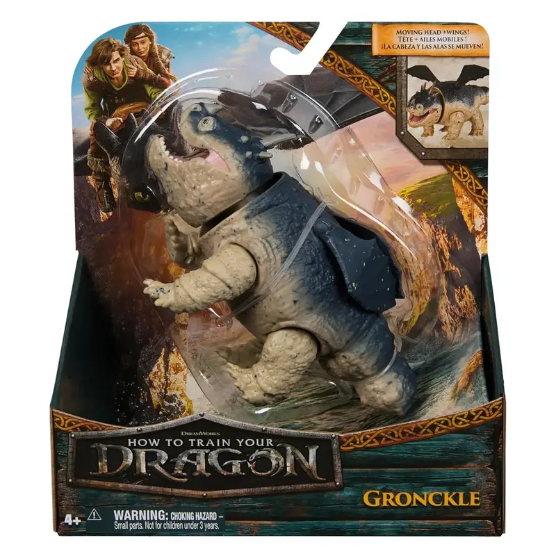 Gronckle Action Figure – 9-Inch How To Train Your Dragon Collectible 1
