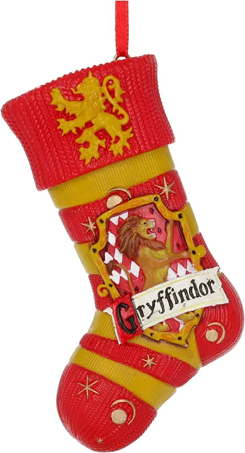 Gryffindor House Christmas Stocking – Festive Hanging Ornament 1