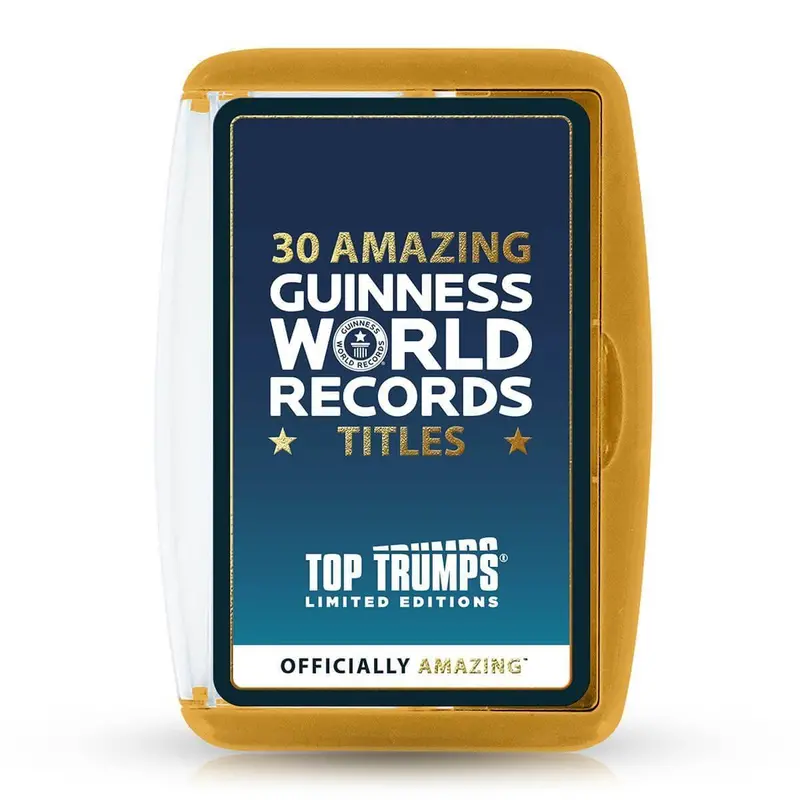 Guinness World Records Top Trumps – Record-Breaking Card Game 1