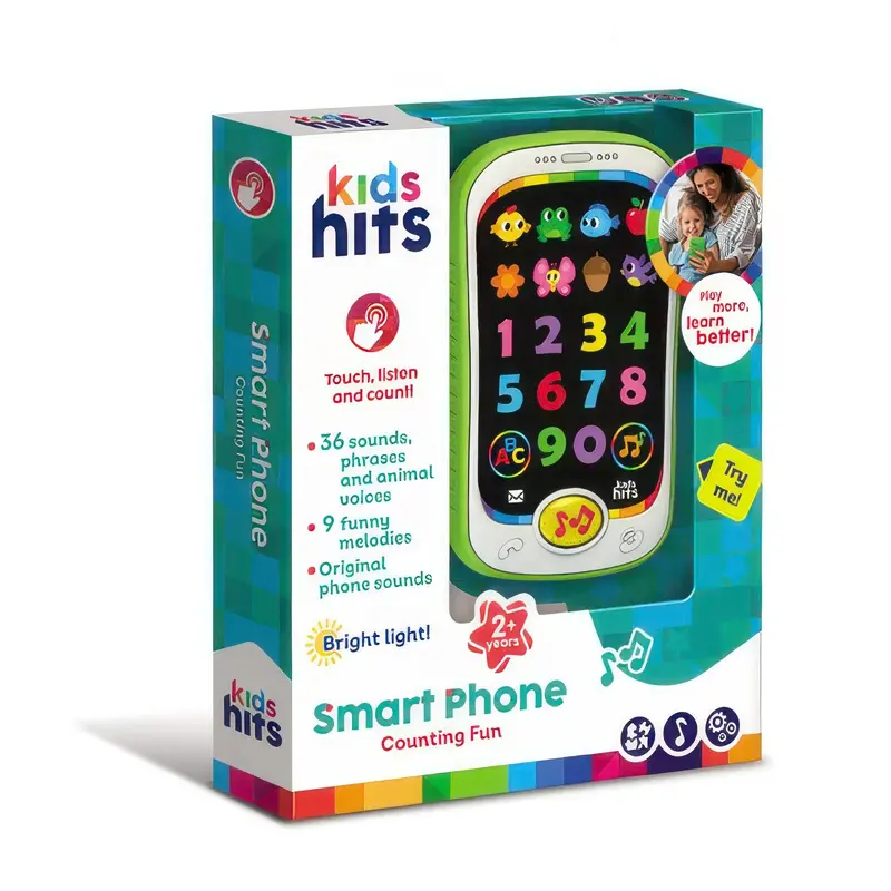 Happy Numbering Educational Phone Toy For Young Learners – Greek Language 1