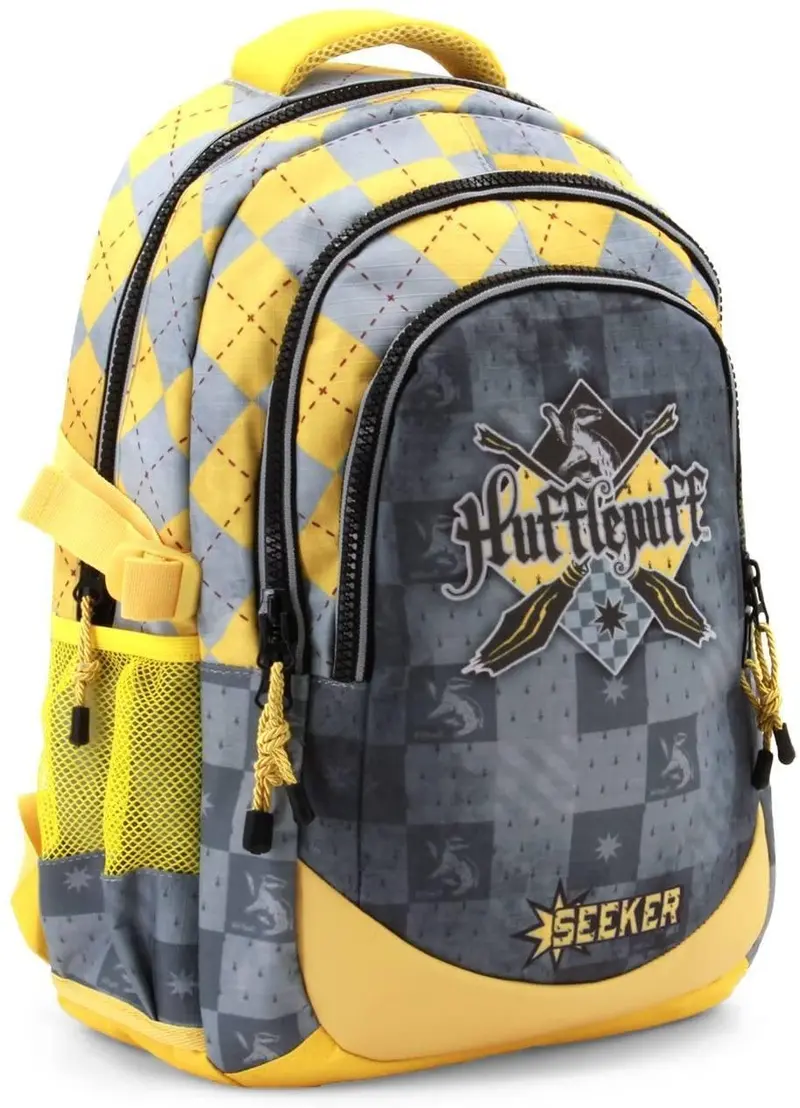Harry Potter Quidditch Hufflepuff Backpack – 44 Cm With Usb Power Access 1