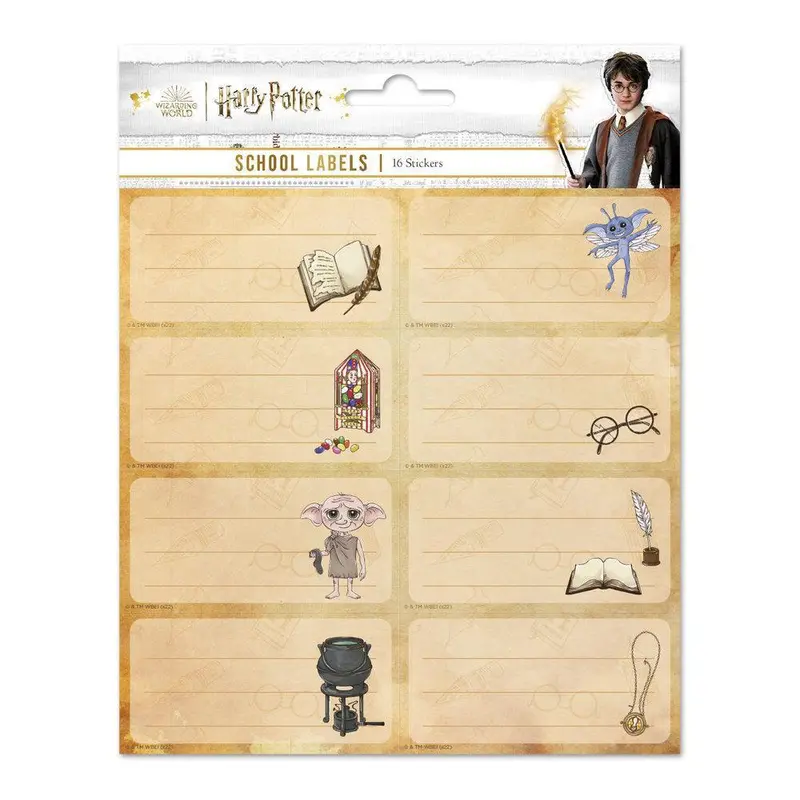 Harry Potter Themed Self-Adhesive Label Pack – Eleo291 1