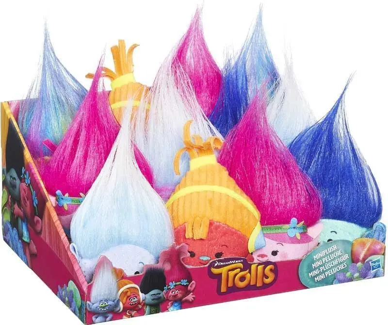 Hasbro Dreamworks Trolls Mini Soft Toys – Assorted Character Collection 1
