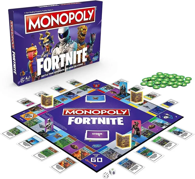 Hasbro Monopoly Fortnite Edition – Themed Strategy Board Game 1