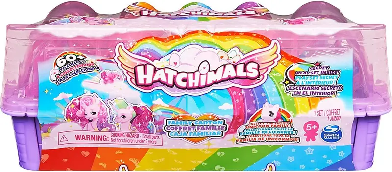 Hatchimals Colleggtibles Unicorn Family – Surprise Egg Carton With Playset 1
