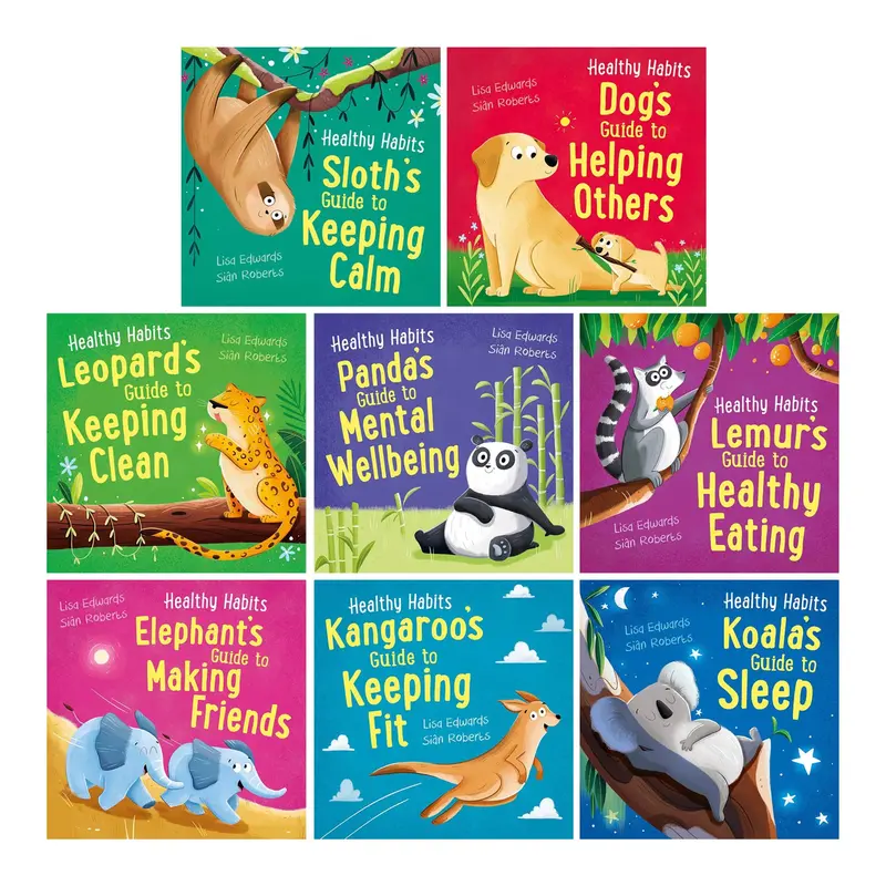 Healthy Habits For Kids Book Series By Lisa Edwards 1