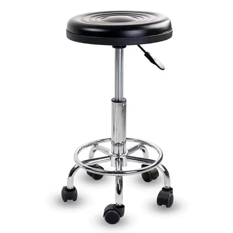 Height-Adjustable Rolling Salon Stool For Spa & Beauty Professionals 1