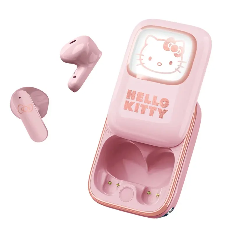 Hello Kitty Light-Up Slide Case Tws Audio Earbuds 1