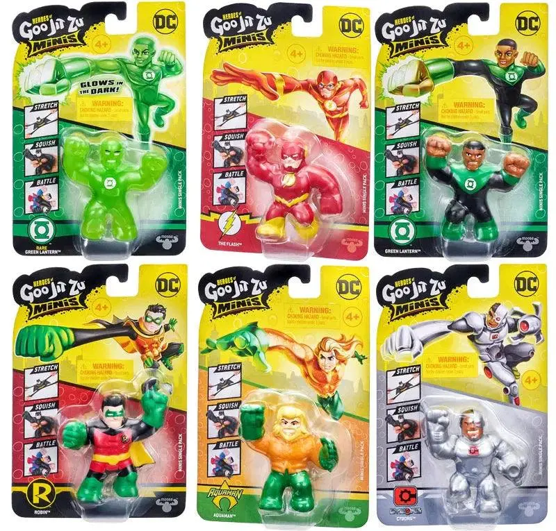Heroes Of Goo Jit Zu Dc Mini Figures – Season 2 Assortment 1