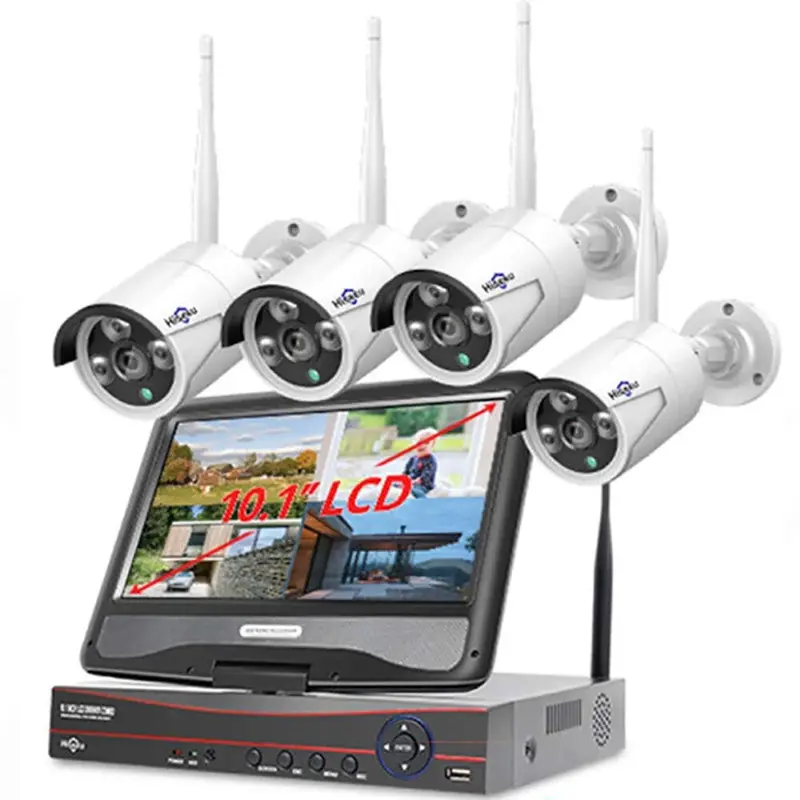 Hiseeu 8Ch 3-Megapixel Wireless Security Surveillance Kit 1