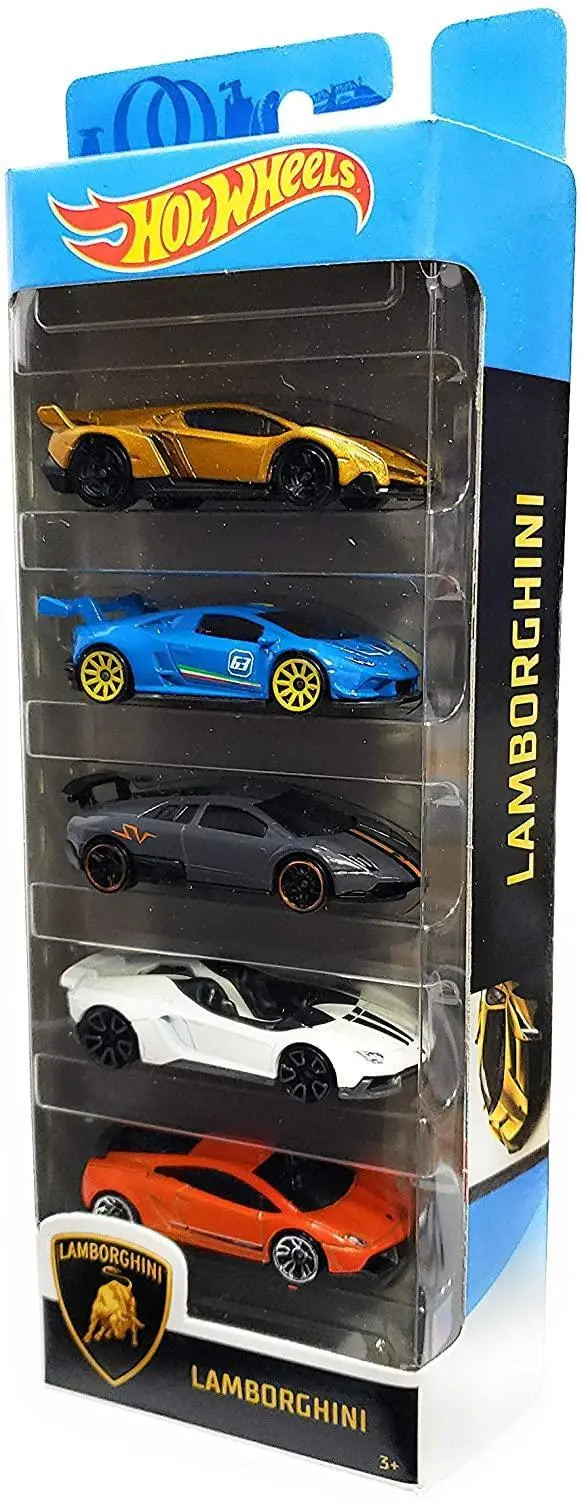 Hot Wheels Lamborghini Die-Cast Car Collection – 5-Pack 1