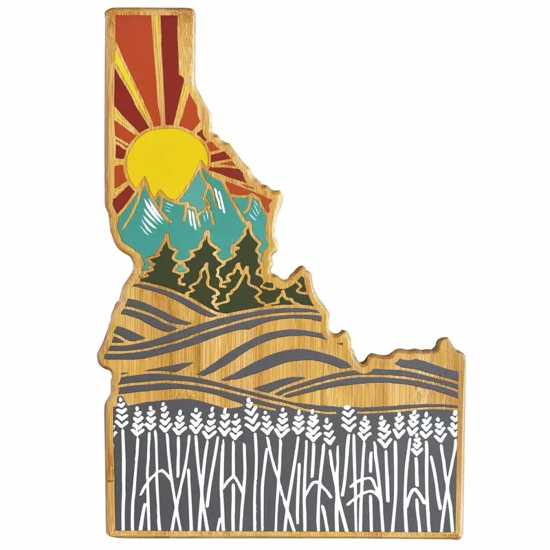 Idaho State Cutting Board Designed By Summer Stokes 1
