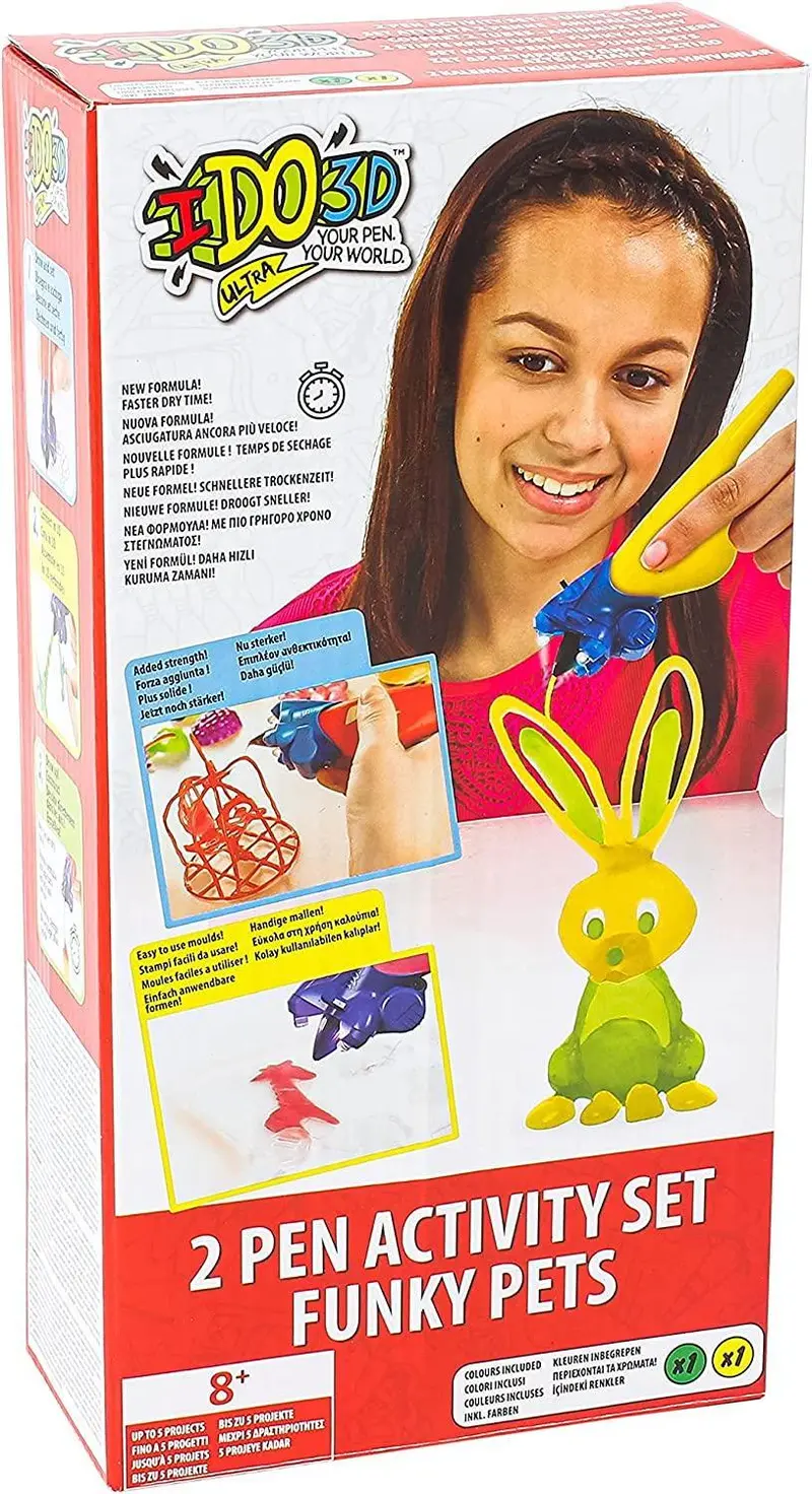 Ido3D Ultra 2 Starter Pen Set – Assorted Colors 1
