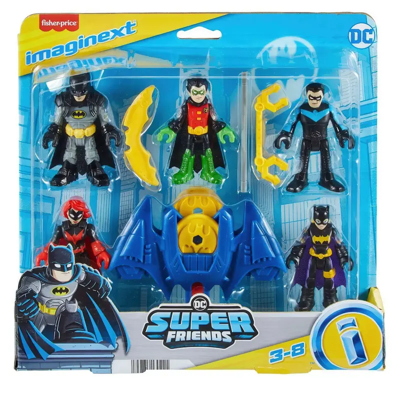 Imaginext Dc Super Friends Team-Up Multipack Playset 1
