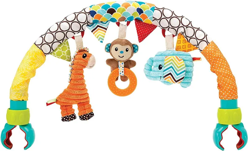 Infantino Go Gaga Stroller Arch – Multi-Activity Hanging Toy 1