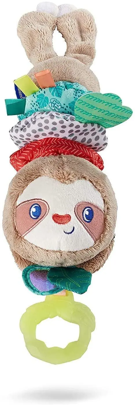 Infantino Music & Motion Sloth Pull Toy With Gentle Sounds 1