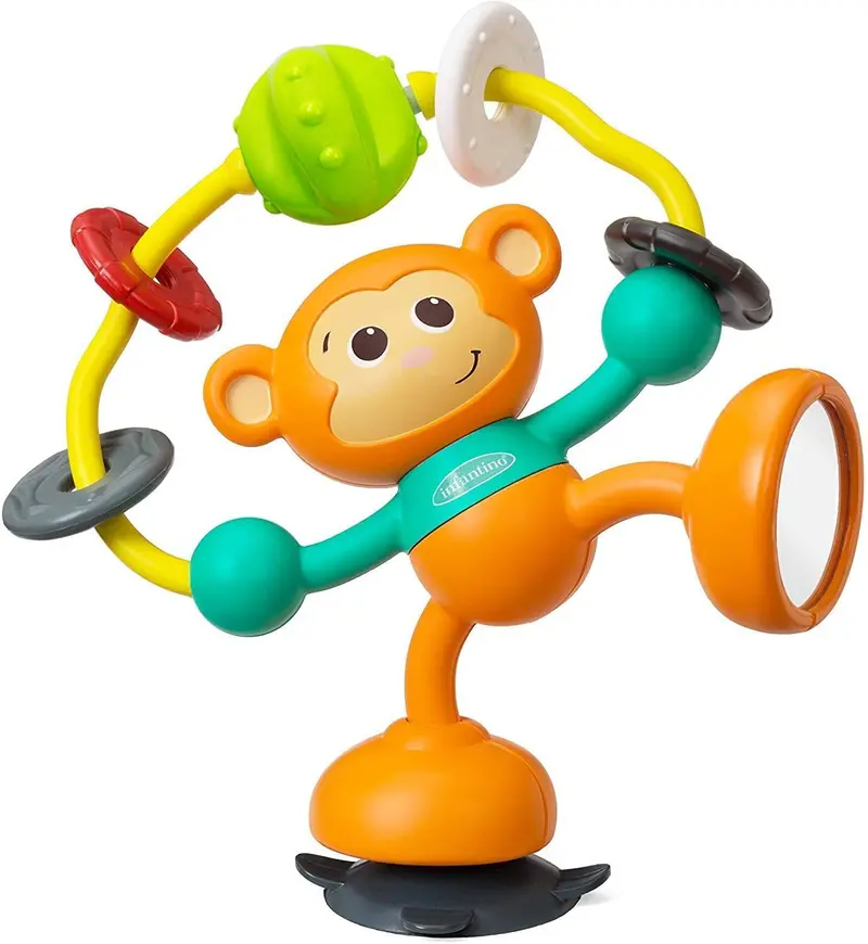 Infantino Stick & Spin High Chair Pal – Attachable Toy For Feeding Time 1