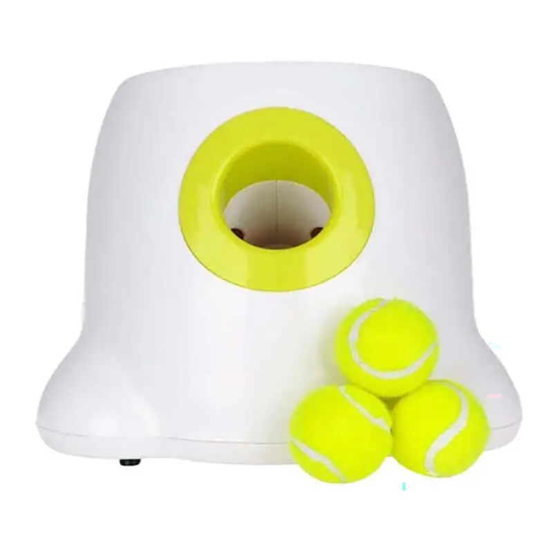 Interactive Dog Toy – Automatic Tennis Ball Launcher For Play And Exercise 1