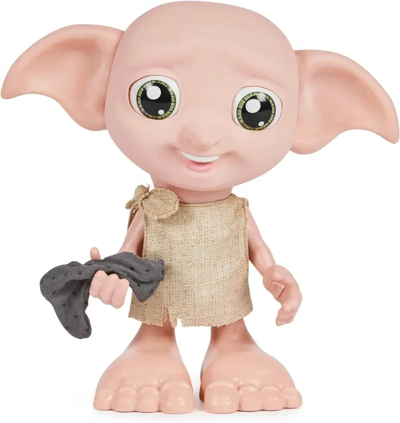 Interactive Harry Potter Dobby Elf Doll – 21Cm Animated Figure 1
