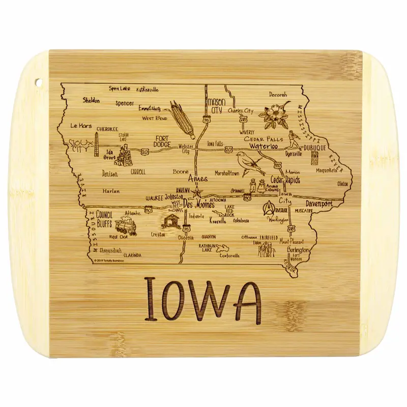 Iowa-Inspired 11" X 8.75" Cutting Board – "A Slice Of Life" Collection 1