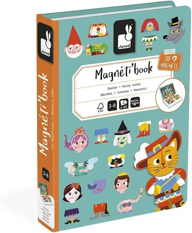 Janod Fairy Tale Magnetibook – Interactive Storytelling Set 1