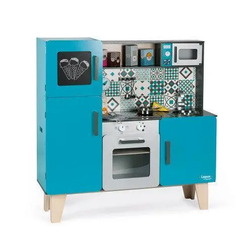 Janod Lagoon Xl Maxi Cooker – Wooden Pretend Play Kitchen Appliance 1
