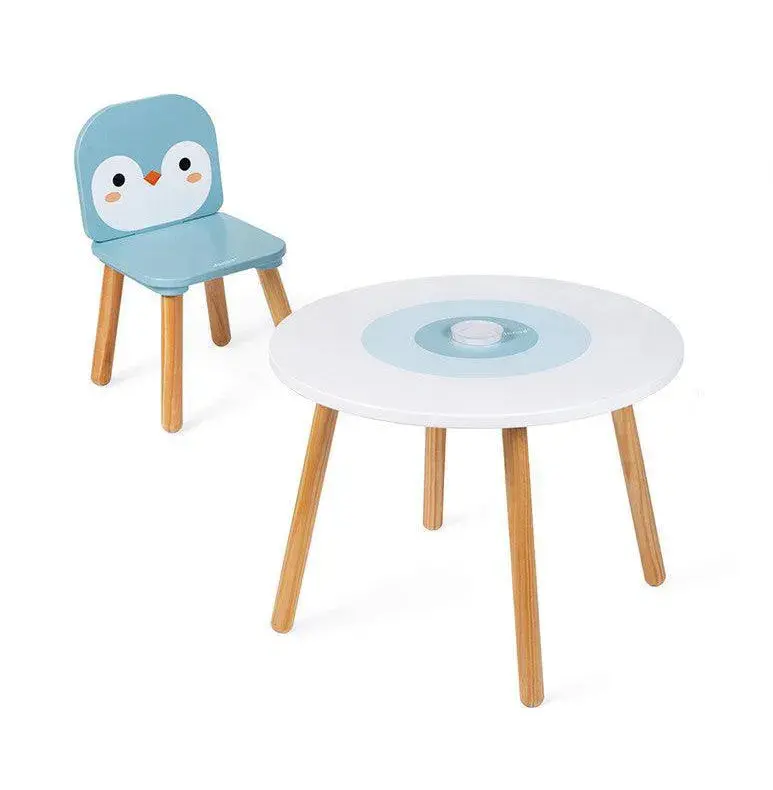 Janod Polar-Themed Children’S Table And Chair Set 1