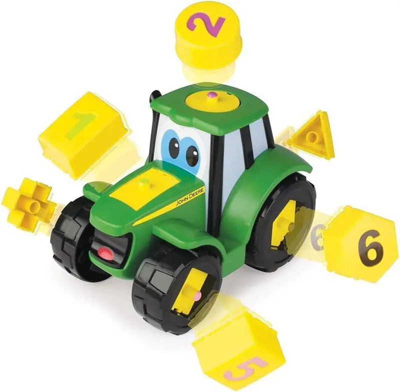 John Deere Johnny Tractor Toy – Interactive Learn-And-Pop Playset 1