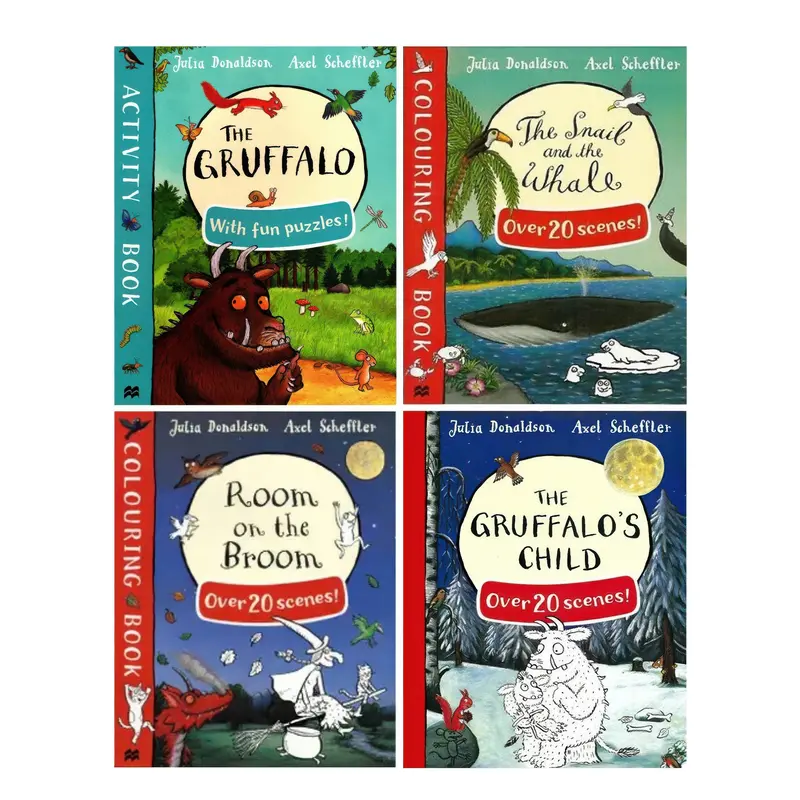 Julia Donaldson Illustrated Stories And Activities — Mixed Format Bundle 1