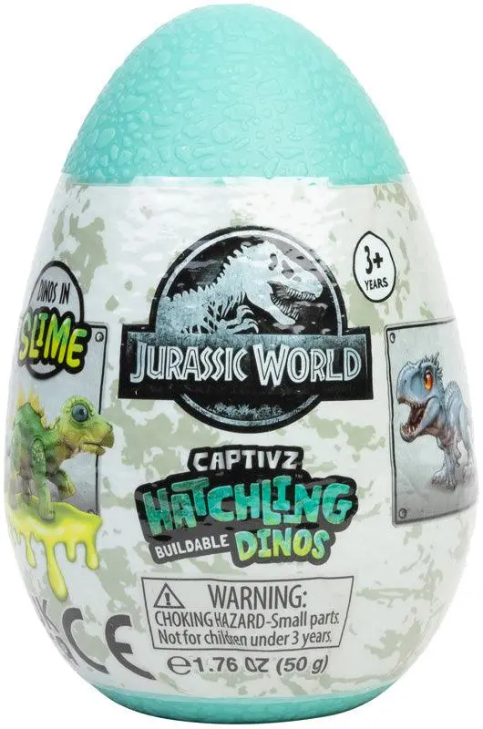 Jurassic World Captivz Slime Egg Hatchling Collection 1