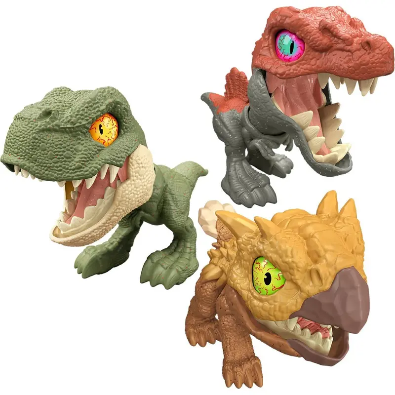 Jurassic World Mighty Little Biters Dinosaur Figures – Assorted Species 1