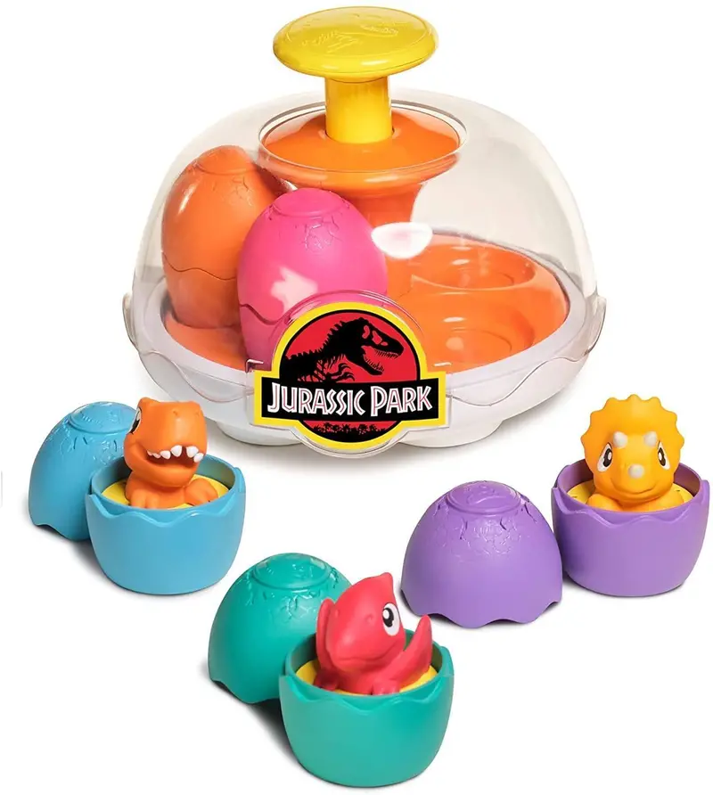 Jurassic World Spin & Hatch Dino Egg Playset 1
