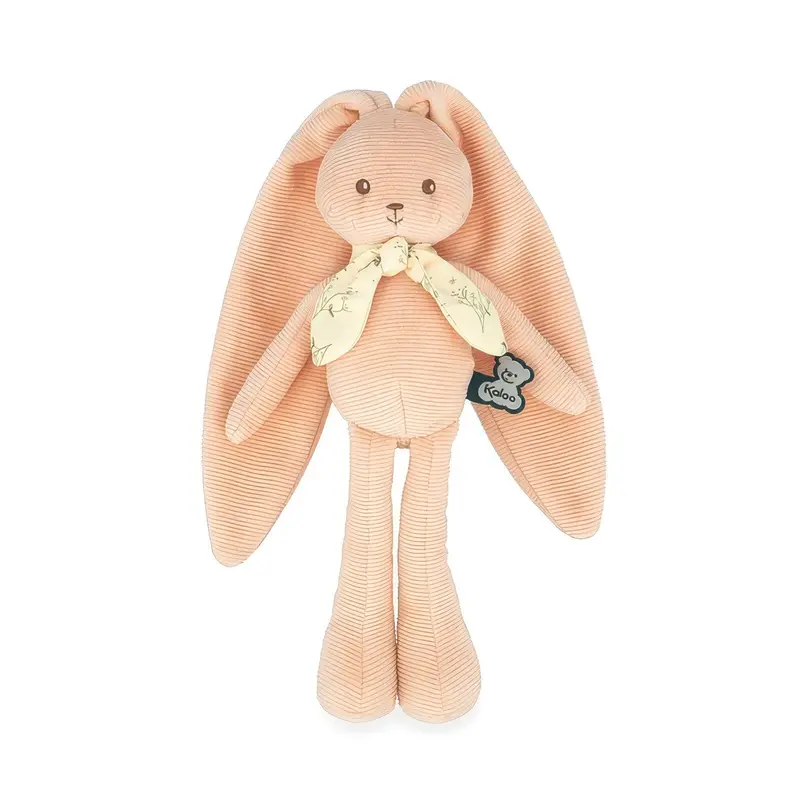 Kaloo Peach Rabbit Plush Doll – 25 Cm 1