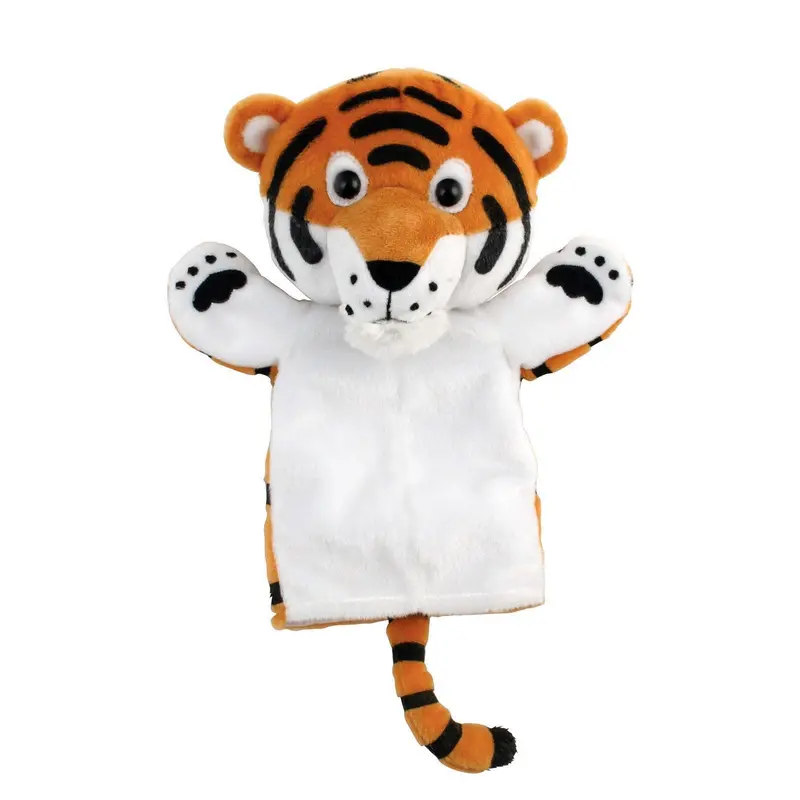 Keycraft Tiger Hand Puppet – Soft-Touch Puppet Pal 1