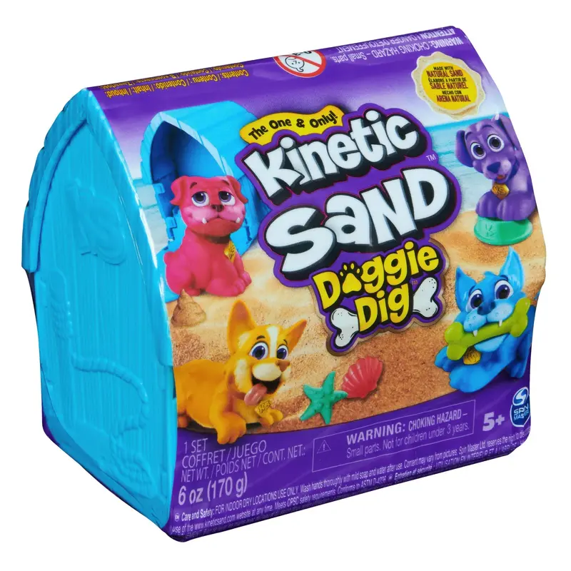 Kinetic Sand Doggie Dig Sensory Play Set 1