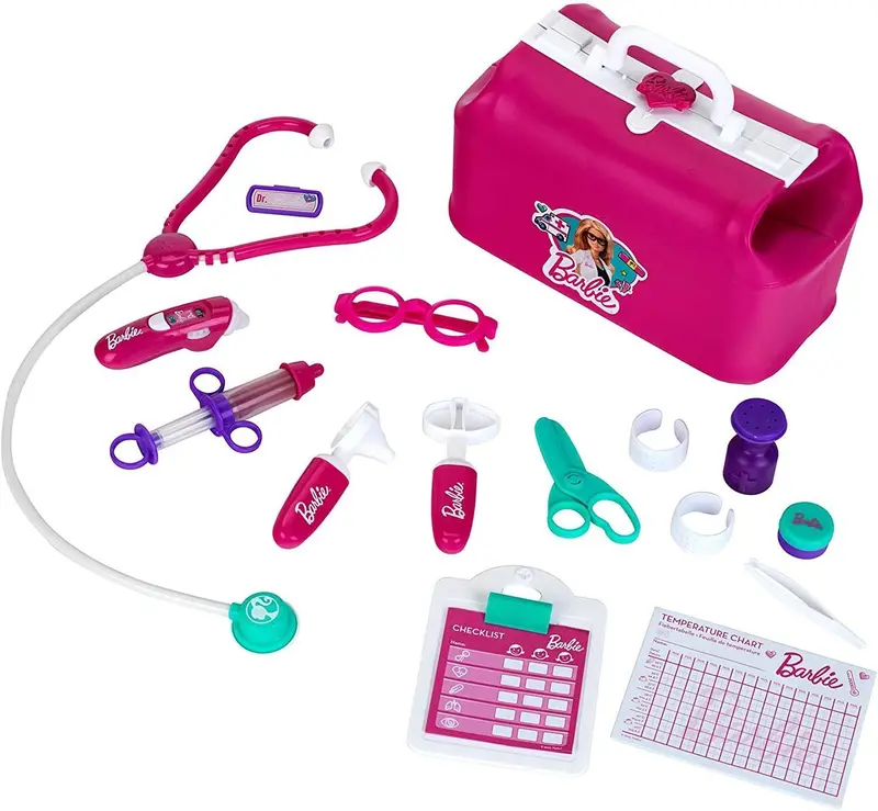 Klein Barbie Doctor Play Set – 18-Piece Medical Kit 1