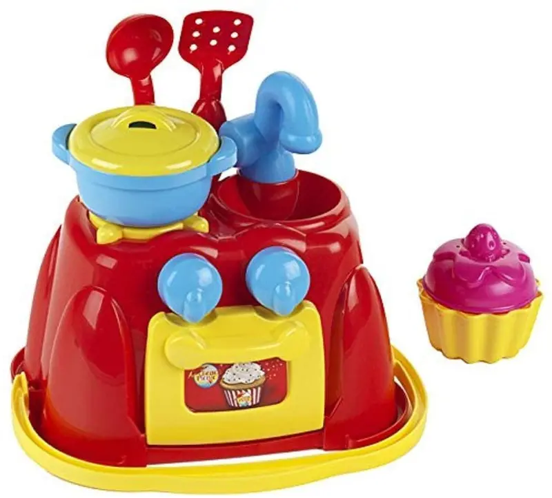 Klein Beach Picnic Kitchen Set – Outdoor-Themed Pretend Play Cooking Station 1