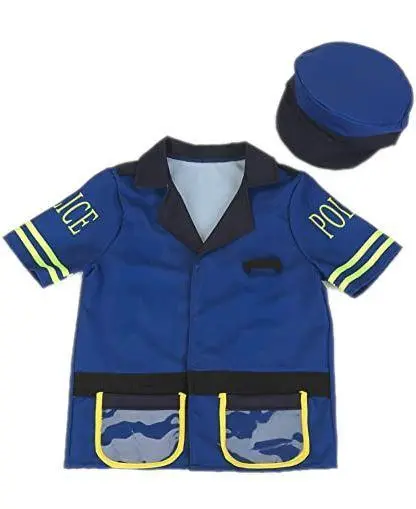 Klein Ben & Sam Police Officer Costume With Hat (8803) 1