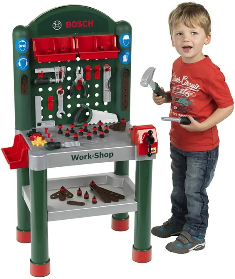 Klein Bosch Interactive Workshop Toy Set (79-Piece) 1