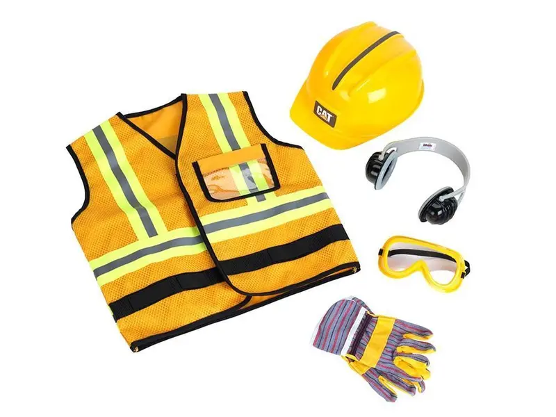 Klein Cat-Themed Construction Worker Dress-Up Costume 1