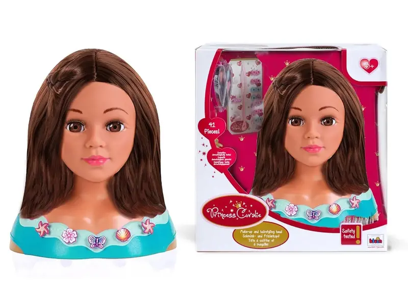 Klein Princess Coralie Mia Hair & Makeup Styling Head 1