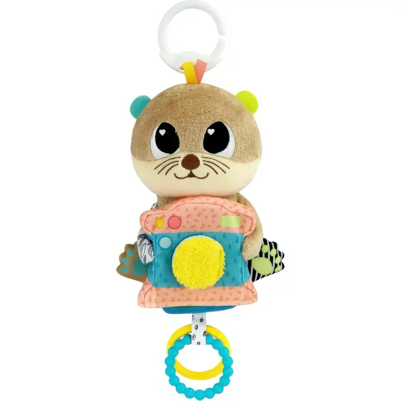 Lamaze Arty Says Cheese Clip-On Pram Toy For Babies 1