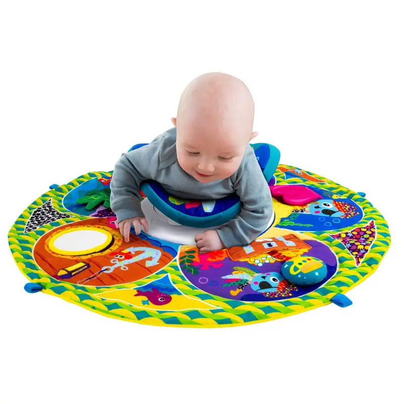 Lamaze Spin & Explore Developmental Play Gym 1