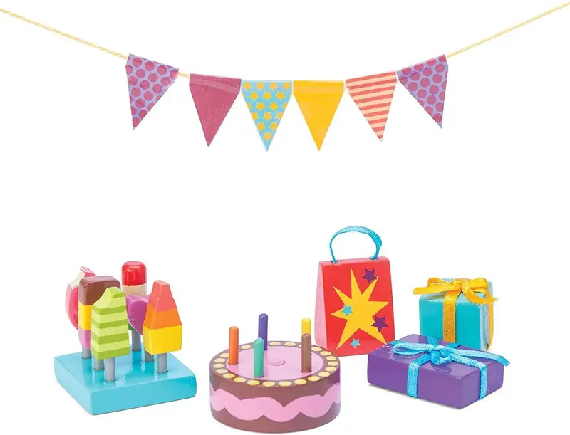 Le Toy Van Party Time Wooden Playset – Me081 Celebration-Themed Toy 1
