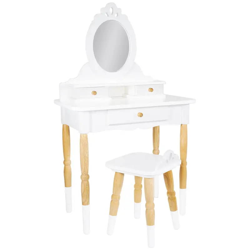 Le Toy Van Premium Wooden Vanity Table – Elegant Dress-Up Station 1